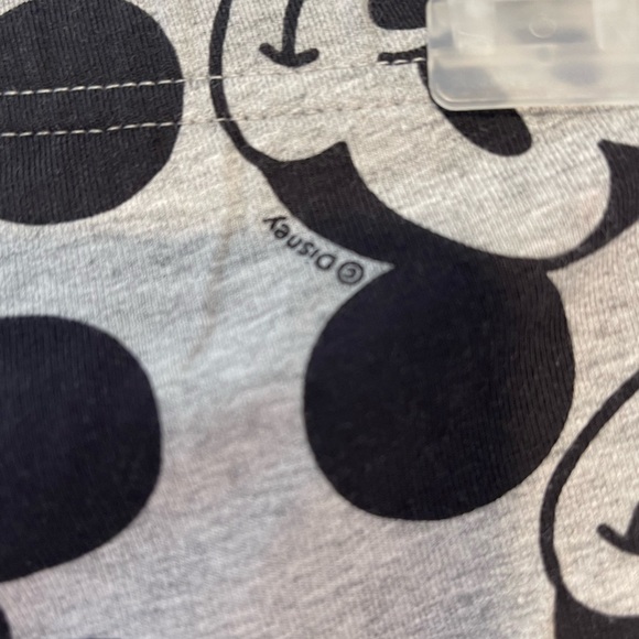 Abercrombie Kids Girls size 11/12 Mickey Mouse Leggings, Gray/Black, NWT - Picture 6 of 11